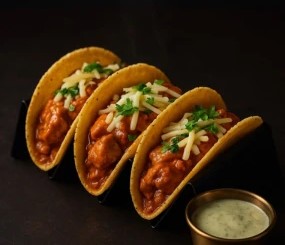 Tacos- Indian food restaurant in swansea- Maison de Masala